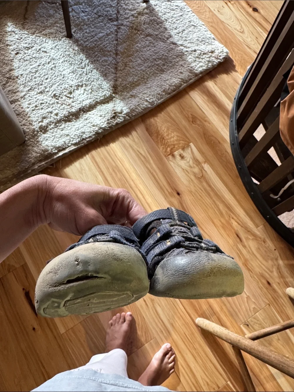Kids keen Closed-Toe Outdoor Sandals in Dark Gray